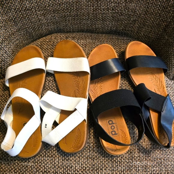 2 Size 9 Jellypop Kent Sandals - Picture 1 of 4
